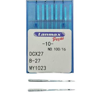Agulha Para Máquina Overloque E Interloque Dcx27 - Pct C- 10 - Numero 16