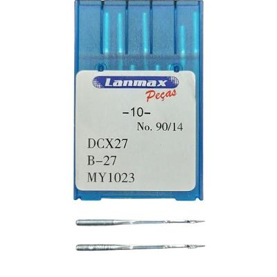 Agulha Para Máquina Overloque E Interloque Dcx27 - Pct C- 10 - Numero 14