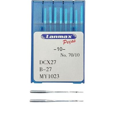 Agulha Para Máquina Overloque E Interloque Dcx27 - Pct C- 10 - Numero 10