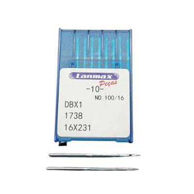 Agulha Cabo Fino Dbx1 Para Maquina De Costura Reta Industrial Numero 16