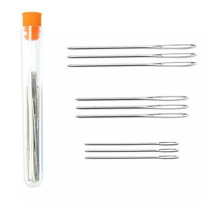 Kit Agulha Manual Pra Bordar Tubo Com 9 Unidades (5,2 -6 -7 Cm) Lm-nd009