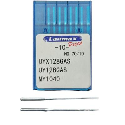 Agulha Uyx128 Para Máquina Galoneira, Fechadeira Plana, Braço, Cós - Pct C- 10 - Numero 10