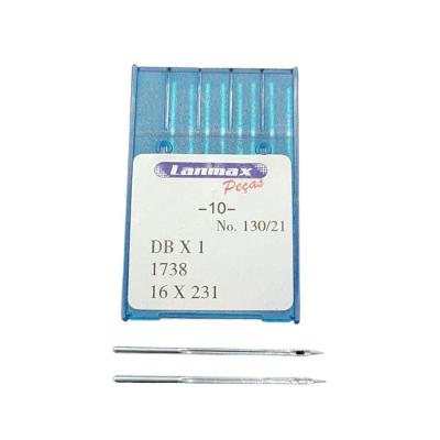 Agulha Cabo Fino Dbx1 Para Maquina De Costura Reta Industrial Numero 21