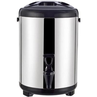 Garrafa Térmica Inox 8 Litros Botijao Café Leite Quente Frio Agua Hotel Pousada
