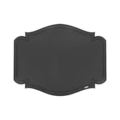 Lugar Americano Em Corino Skin 46x36cm Mameg Preto