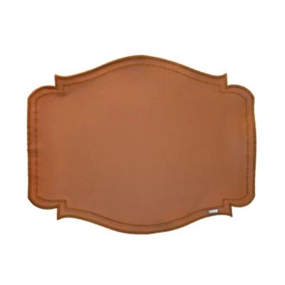 Lugar Americano Em Corino Skin 46x36cm Mameg Caramelo