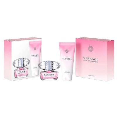 Kit Versace Bright Crystal For Her - Eau De Toilette 50ml + Body Lotion 100ml