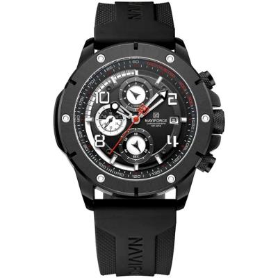 Relógio De Pulso Masculino De Quartzo Design Esportivo Luminoso À Prova Da Água 30m Preto
