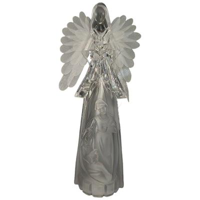 Anjo Da Guarda Luminoso Acrílico Sagrada Família 29cm