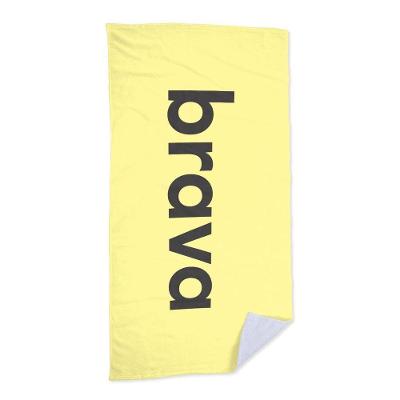 Toalha De Praia – Praia Brava Amarelo
