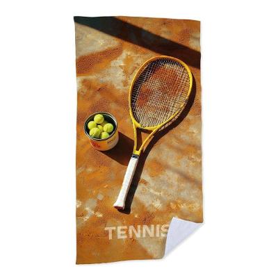 Toalha De Praia - Tennis Saibro