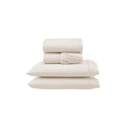 Jogo De Lençol Versatile Ponto Palito Completo 4 Peças King Micropercal palha