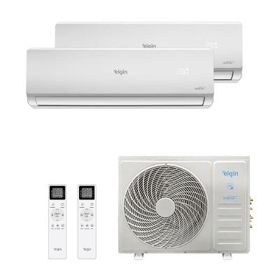 Ar Condicionado Bi Split Elgin Inverter 18.000 Btus (Hi Wall 9.000 + Hi Wall 9.000) Quente E Frio R-32 220V