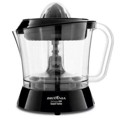 Espremedor De Frutas Britania Bellagio 350 Turbo 110v Preto