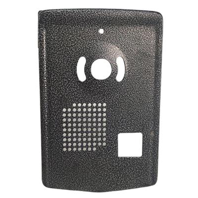 Capa De Proteção Antivandalismo Interfone Porteiro Eletronico Coletivo Com Entrada Para Camera Casa