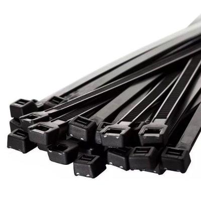 Abraçadeira De Nylon Preto 50 Uni 370mm X 7mm Cinta Plastica