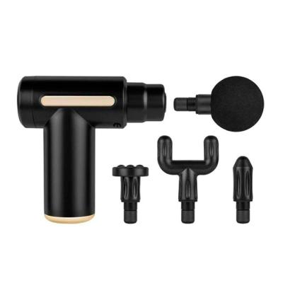 Massageador Corporal Elétrico Pistola Usb Portátil 4 Em 1