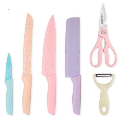 Jogo Facas Chef Profissional 6 Peças Facas Cozinha