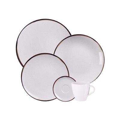Aparelho Jantar Tramontina Canyon Porcelana Decorada 20 Peças Tramontina