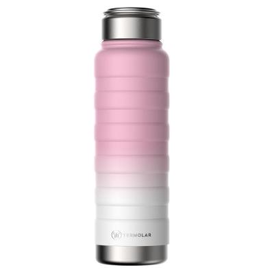 Garrafa Moove Rosa Degradê 710ml Termolar única único