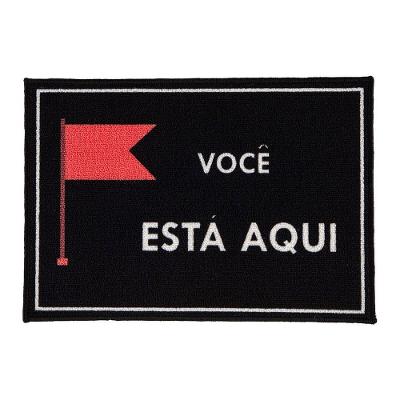 Tapete De Porta Estampado Bem Vindo