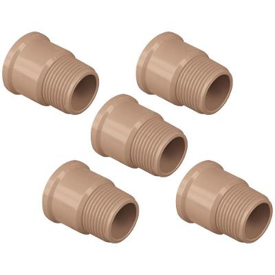 Kit C/ 5 Adaptador Curto Soldável 20mm X 1/2 Caixa D\'água