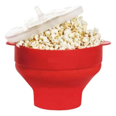 Balde Pipoca Pipoqueira Silicone Para Micro-ondas Sem óleo