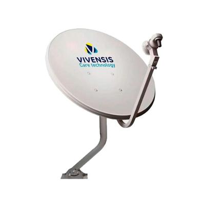 Antena Parabolica Ku 75cm C-10 (pedestal 61 Cm) Vivensis