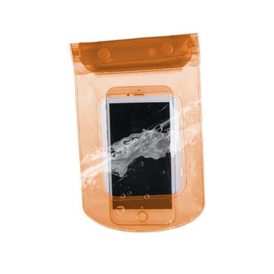 Capa A Prova Dágua Celular Mergulho Laranja