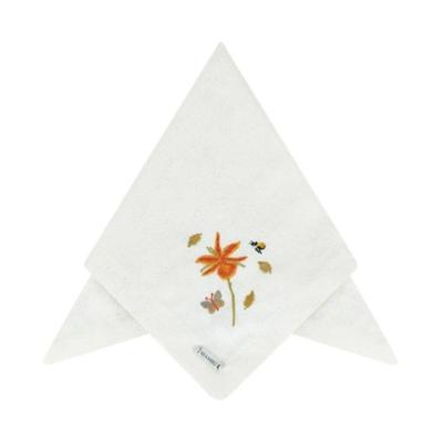 Guardanapo Em Tecido Linhão Bordado 40x40cm Mameg Flora