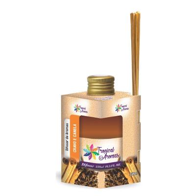 Difusor De Ambiente Cravo E Canela 250ml Tropical Aromas