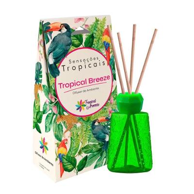 Difusor Varetas Presenteável 150ml Sensações Tropical Breeze TA5937997V Aroma Brisa Tropical