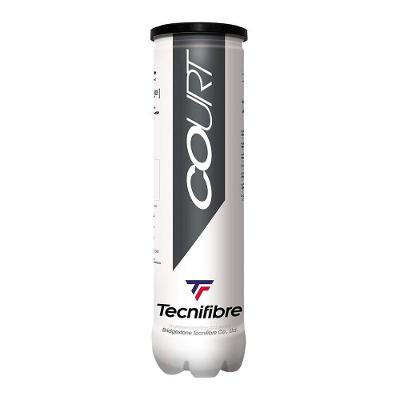 Bola De Tênis Tecnifibre Court Tubo Com 04 Bolas