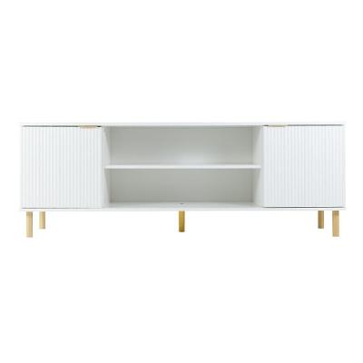 Rack Ditália 2 Portas R-634 Cor:branco Branco