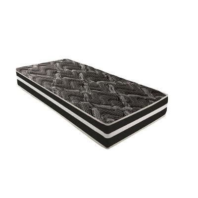 Colchão Solteiro D28 / EP Master AG80 Black Double Face 25 (88x188x25) - Paropas