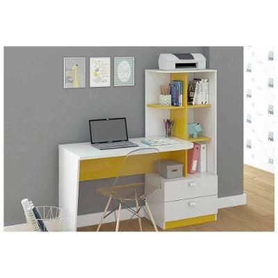 Mesa de Computador Elisa c/ 2 Gavetas e 6 Nichos Cinamomo - Permóbili