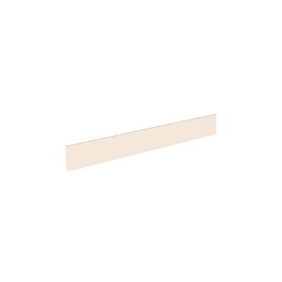 Multiuso de Cozinha Painel de Edição p/ Fechamento Rodapé 120x14x1,5cm Off White - Henn