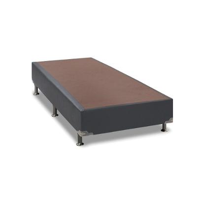 Cama Box Base Solteiro- 0,69x1,88x0,23 Americana Courano Gray (Solteiro- 0,69x1,88x0,23) - Ortobom