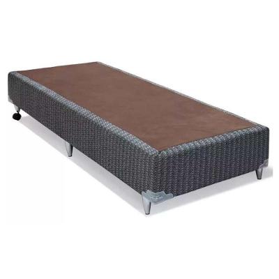 Cama Box Base Solteiro Orthotel Luxo Cinza (88x188x23) - Ortobom