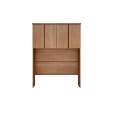 Módulo de Quarto Casal Armário Ponte Aéreo /Queen 167cm Rizon/Linea c/ 4 Portas Cumaru - Novo Horizonte