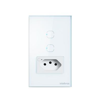 Tomada Simples 10a Smart Wi-fi Ets 2002 Branco 4850068