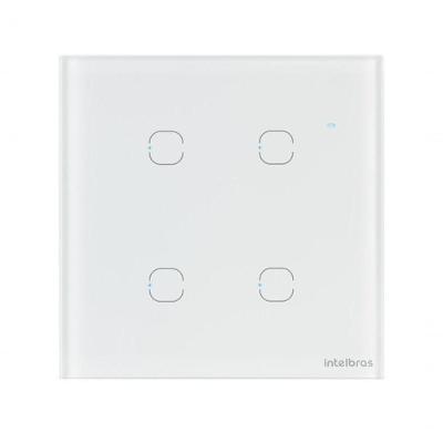 Interruptor Smart Wi-fi Touch 4 Teclas Ews 1004 Branco 4850029