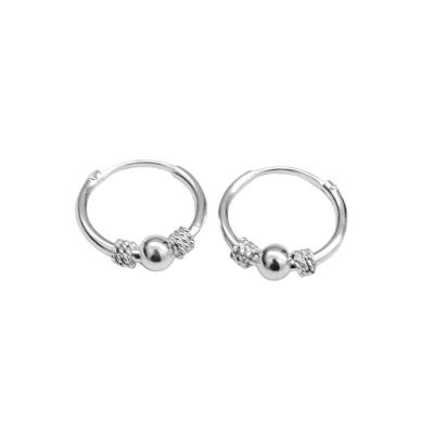 Brinco Unissex Argola Prata 925