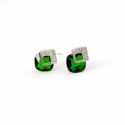 Brinco Feminino Colorido Banhado A Ouro 18k