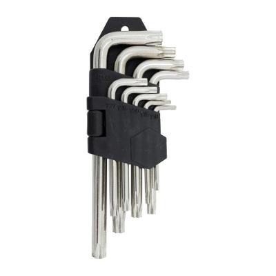 Jogo De Chaves Torx Curta C/ 9 Pecas