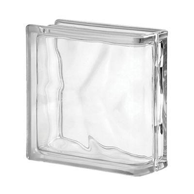 Bloco De Vidro 1 Lado P/ Acabamento Final 19x19x8 Tradestar
