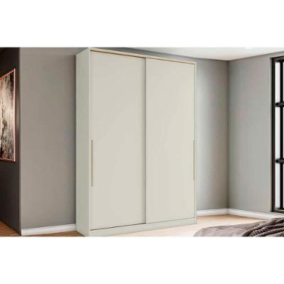 Modulado de Quarto Guarda Roupa c/ 2 Portas de Correr MC10 Seletto Areia - Henn