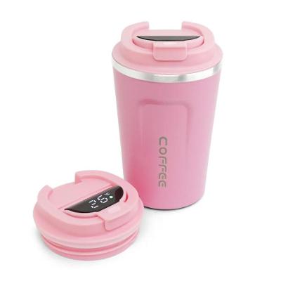 Copo Café Térmico 500ml Rosa