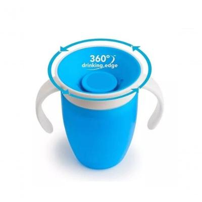 Copo Silicone 35015Azul Antivazamento Azul 200ml Azul
