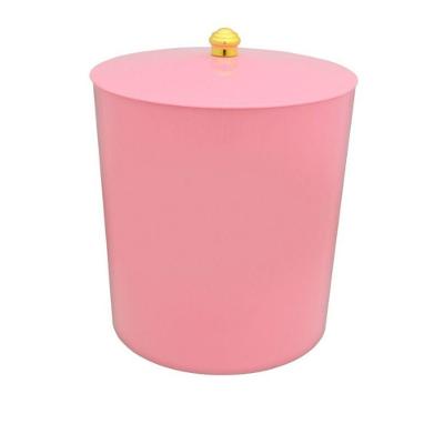 Lixeira Com Tampa Para Banheiro Cozinha 5litros Haus Rosa